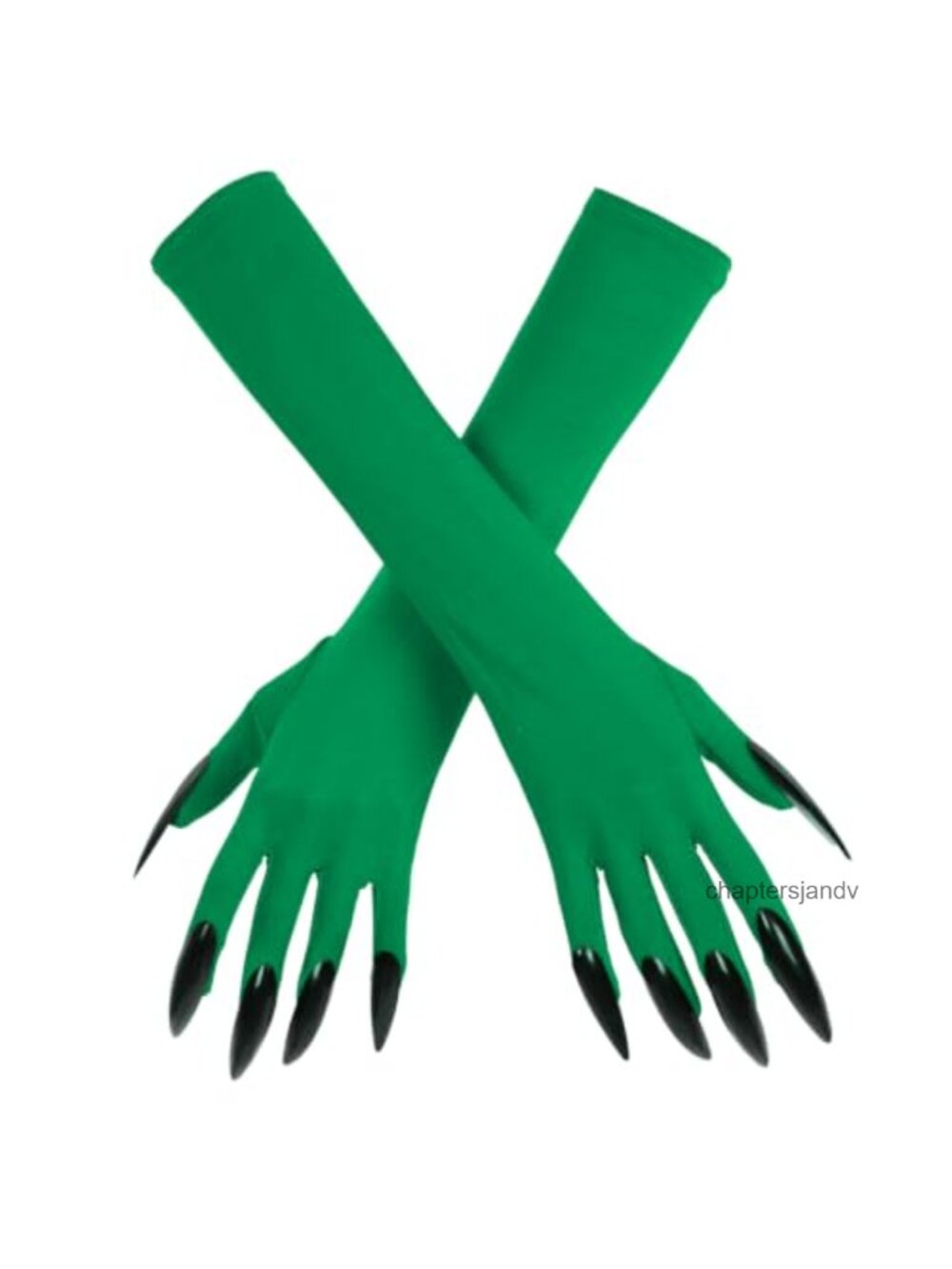 Halloween Claw Gloves Long Gloves with Scary Nails Costume Accessory